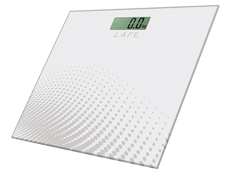 Waga łazienkowa LAFE FitScale White