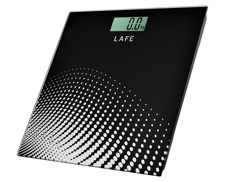 Waga łazienkowa LAFE FitScale Black