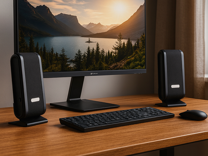 Głośniki TRACER 2.0 Quanto BLACK USB