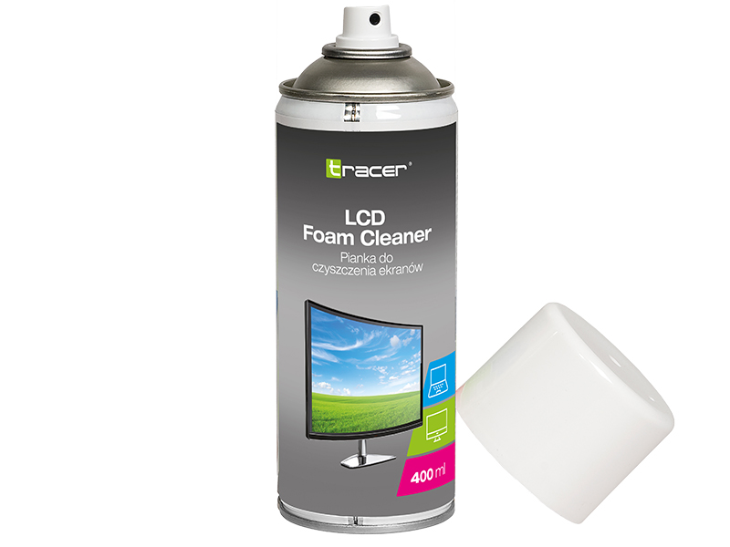 Pianka czyszcząca TRACER LCD/TFT 400 ml